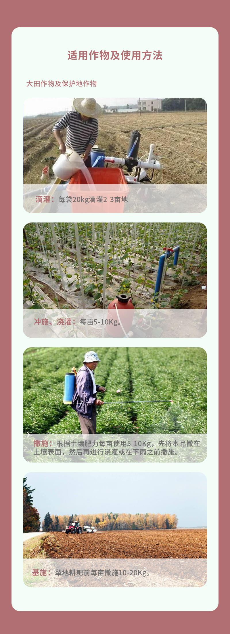 适用作物及使用方法